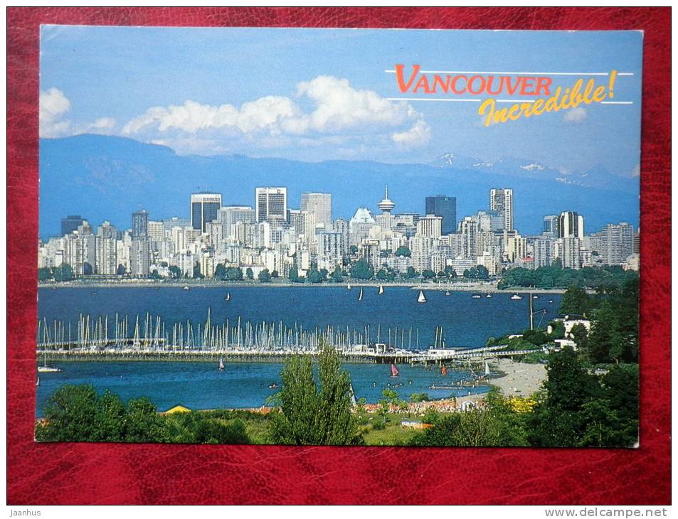 Vancouver incredible - Panoramic view - English bay - Vancouver - Canada - unused - JH Postcards