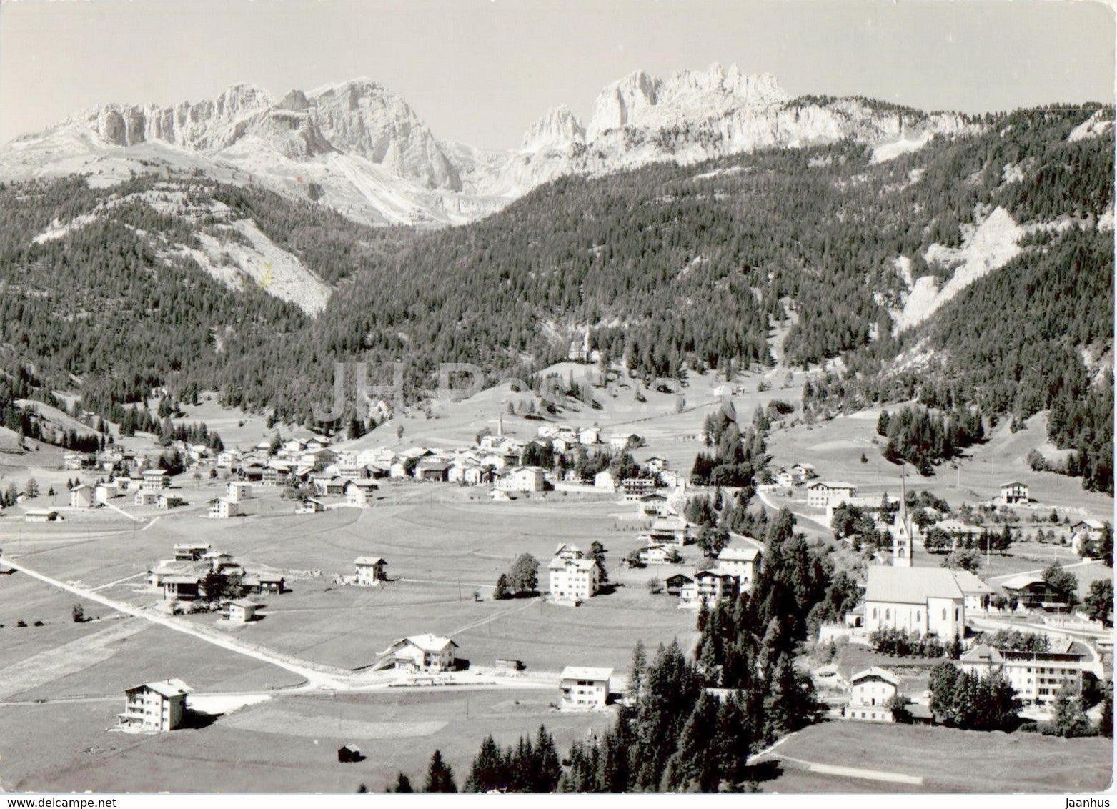 Val di Fassa - Vigo - S Giovanni - Il Catinaccio - 1966 - Italy - used - JH Postcards