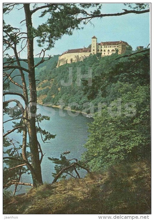 Vranov Dam - Bitov castle - Czechoslovakia - Czech - unused - JH Postcards