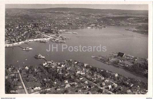 Oslo - Mittet & Co - 37 - old postcard - Norway - unused - JH Postcards