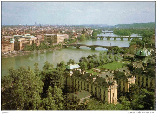 The Bridges of Prague - 2 - Praha - Prague - Czechoslovakia - Czech - unused - JH Postcards