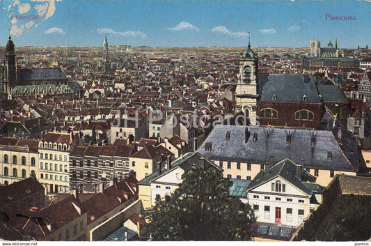 Bruxelles - Brussels - Panorama - Feldpost - old postcard - 1916 - Belgium - used - JH Postcards