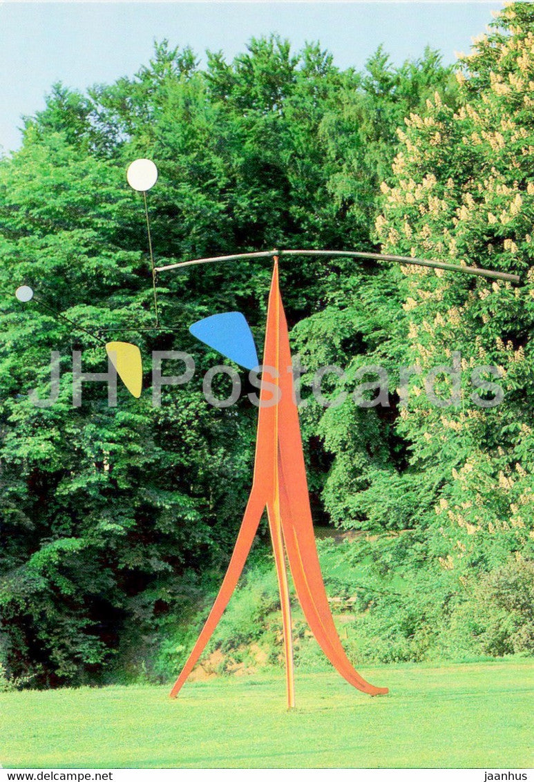 Art by Alexander Calder - Little Janey Waney - Louisiana Museum of Modern Art - USA art - Denmark - unused - JH Postcards