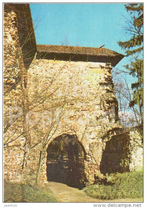 Castle Gate - Viljandi - 1982 - Estonia USSR - unused - JH Postcards
