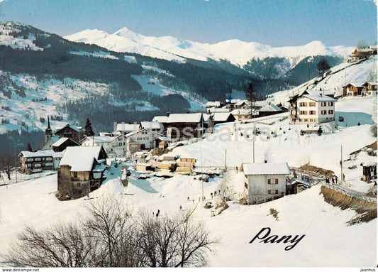 Pany 1250 m gegen den Hochwang - Switzerland - used - JH Postcards