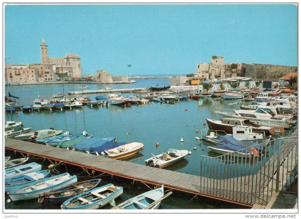 Il Porto - port - boat - Trani - Puglia - 101 - Italia - Italy - unused - JH Postcards