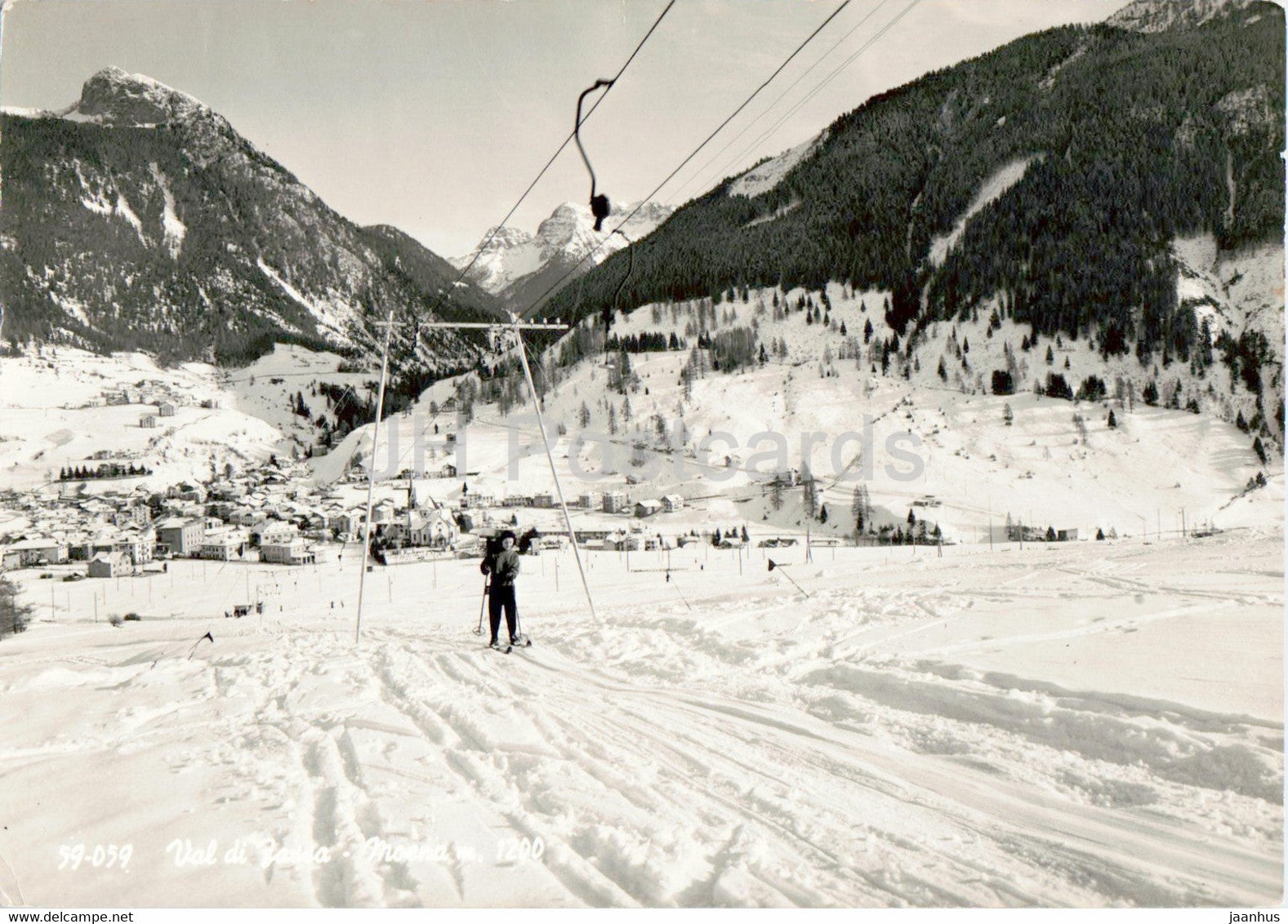 Val di Fassa - Moena - skilift - 59-059 - Italy - used - JH Postcards