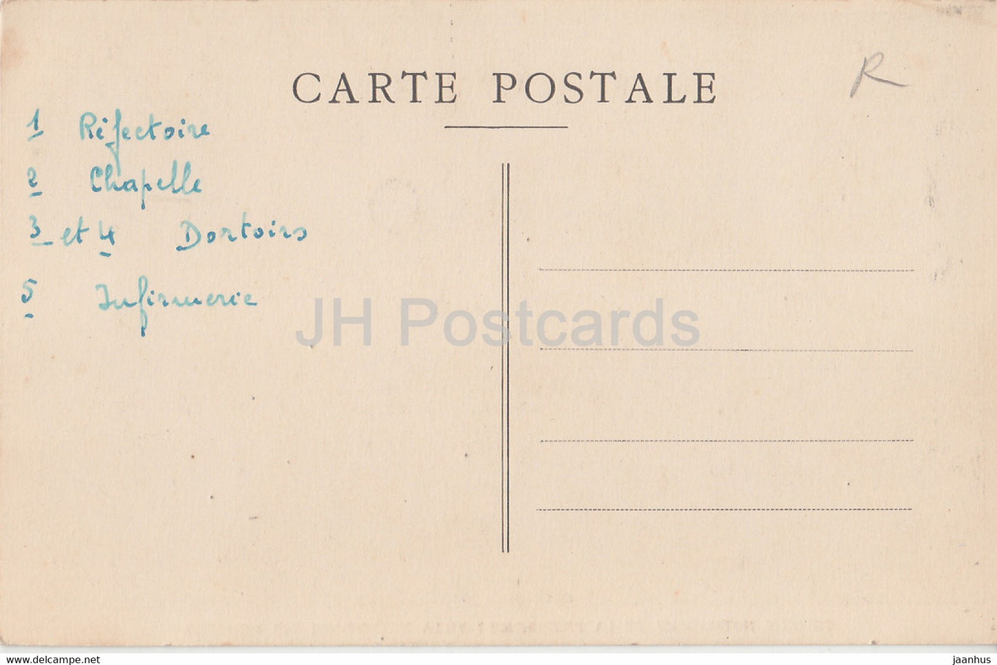 Colonie Notre Dame de la Providence - Villa Notre Dame des Mouettes - old postcard - France - used