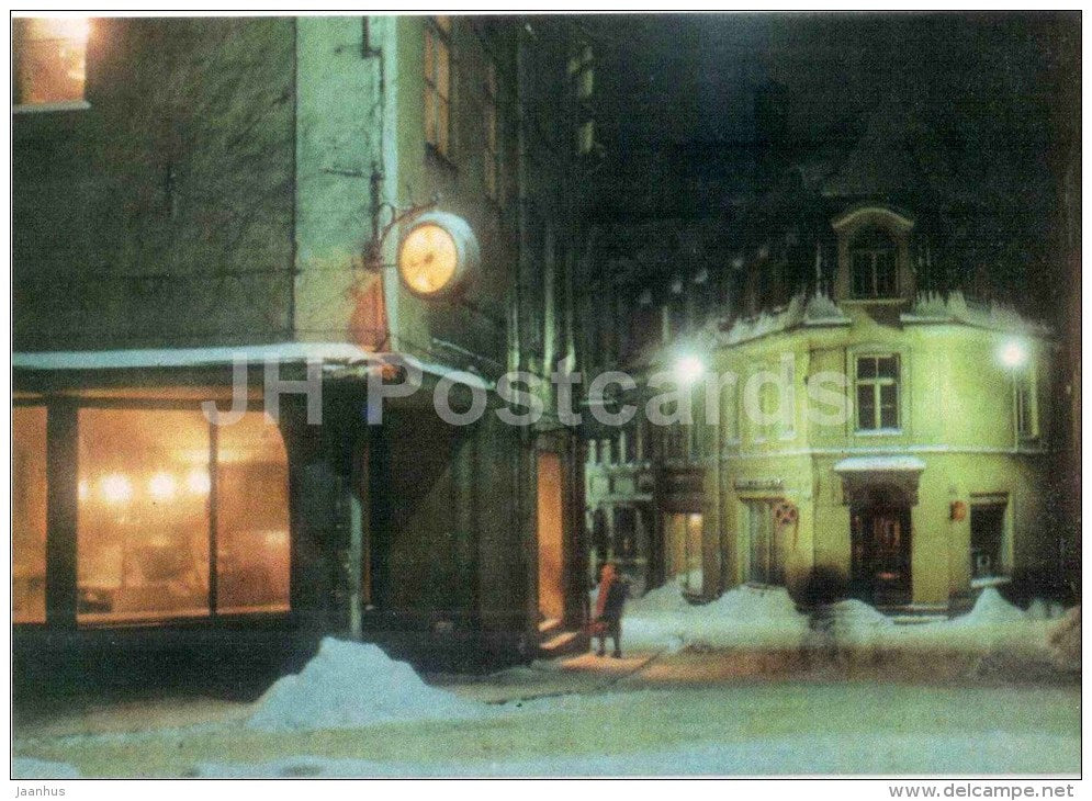 old town - Tallinn - 1976 - Estonia USSR - unused - JH Postcards