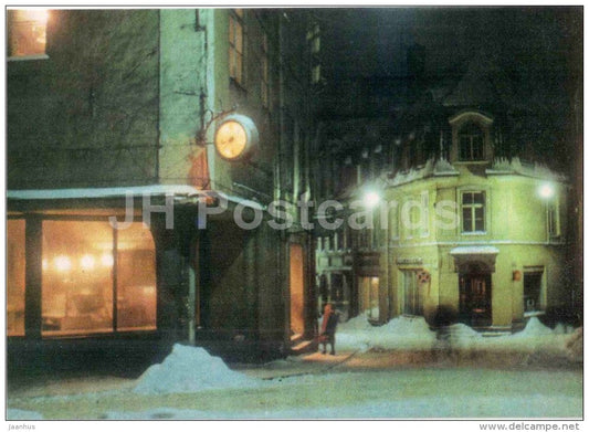 old town - Tallinn - 1976 - Estonia USSR - unused - JH Postcards