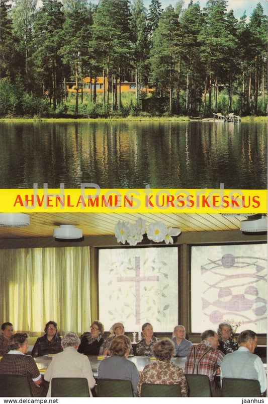 Mäntsälä parish - Ahvenlampi Course Center - Finland - unused - JH Postcards
