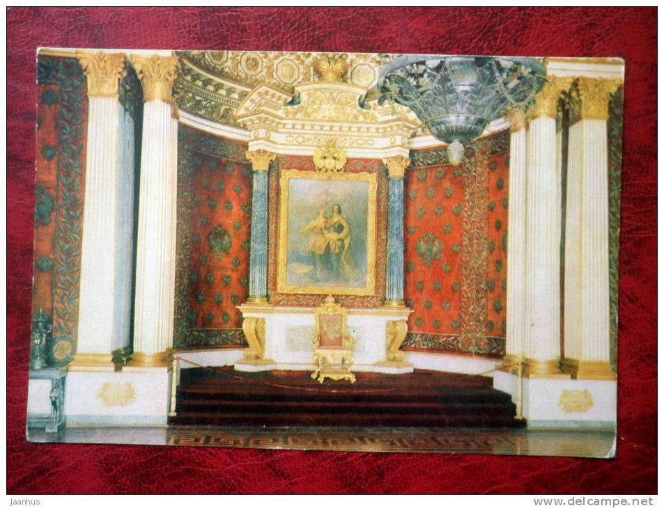 Leningrad - St. Petersburg - Winter Palace. Peter Hall - 1968 - Russia - USSR - unused - JH Postcards