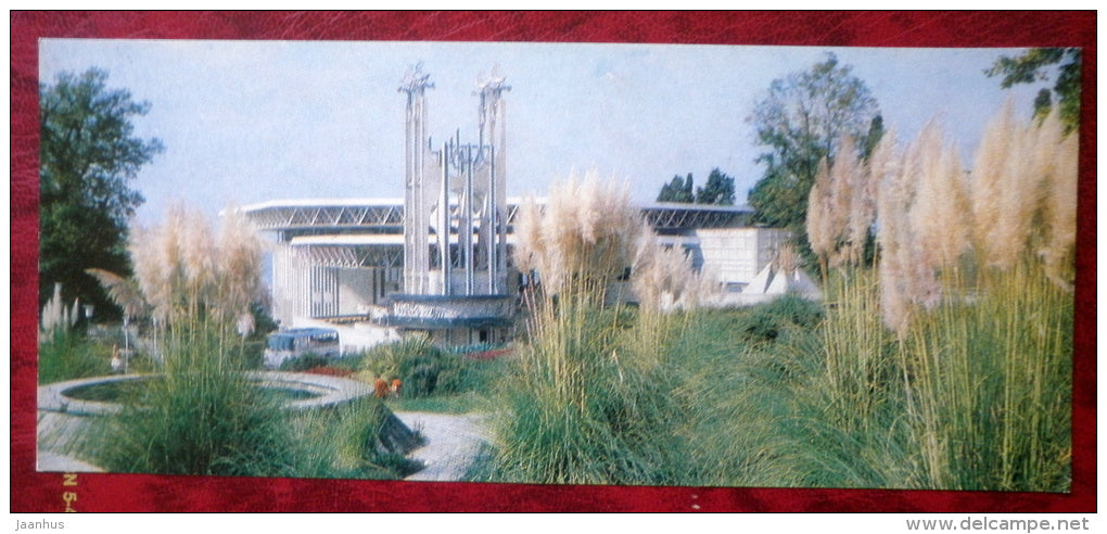 Concert Hall Festivalny - Sochi - 1983 - Russia USSR - unused - JH Postcards