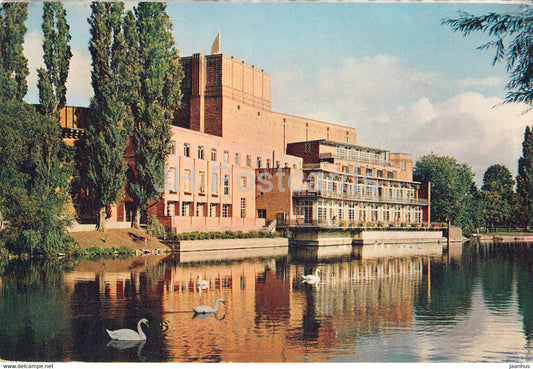 Stratford upon Avon - The Shakespeare Memorial Theatre - 1954 - England - United Kingdom - used - JH Postcards