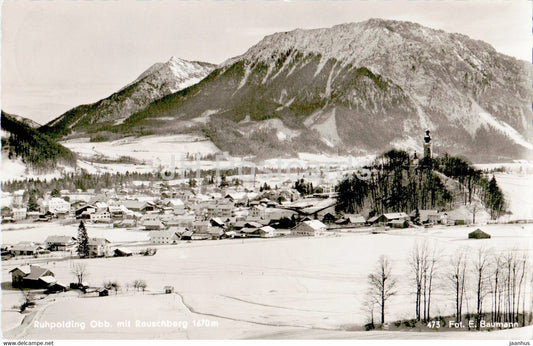 Ruhpolding Obb mit Rauschberg 1670 m - 1964 - Germany - used - JH Postcards