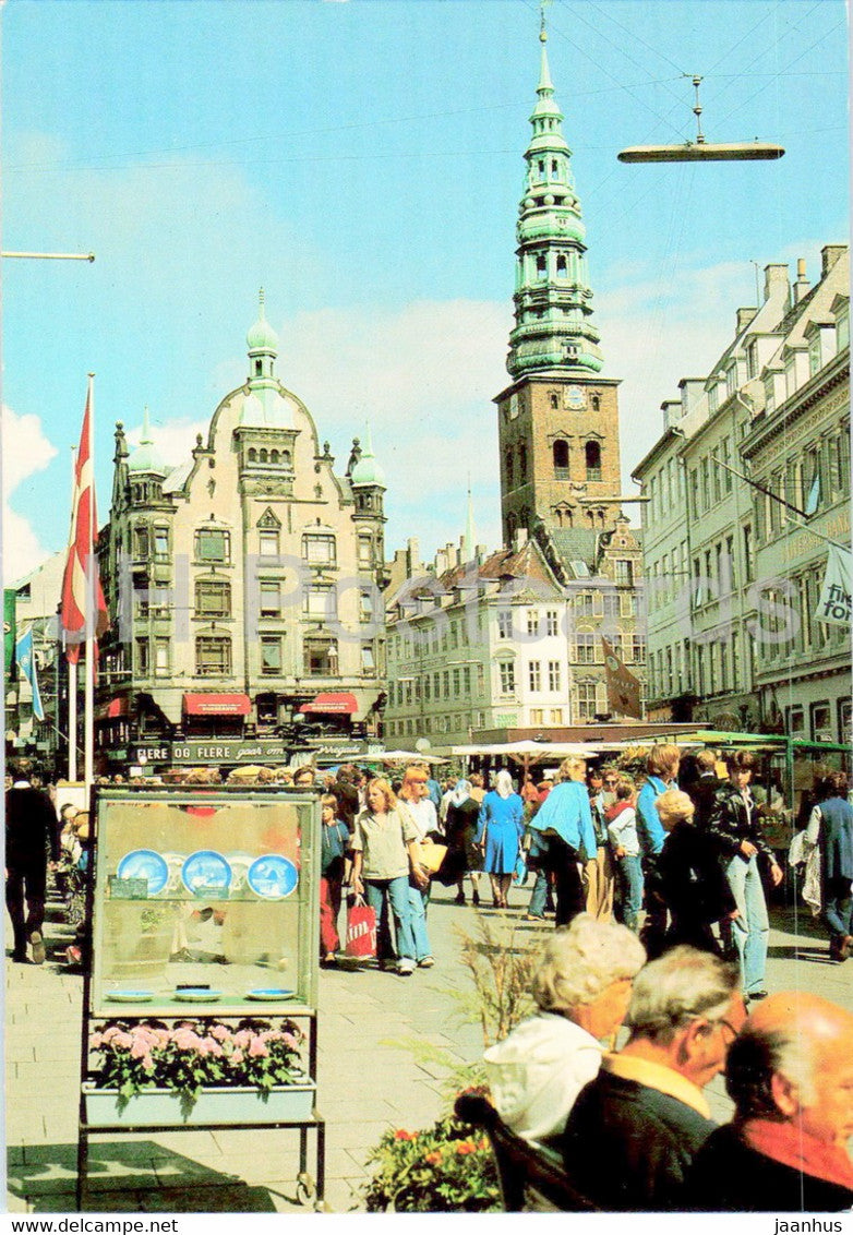Copenhagen - From the Street for pedestrians only - Denmark - unused - JH Postcards