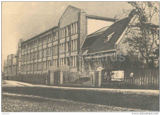 Luther Furniture Factory - Tallinn Technical University - 1986 - Estonia USSR - unused - JH Postcards