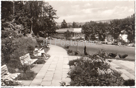Bad Orb im Spessart - Partie im Park mit Konzerthalle - Germany - unused - JH Postcards