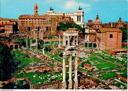 Roma - Rome - Foro Romano - Roman Forum - ancient world - 357 - Italy - unused - JH Postcards