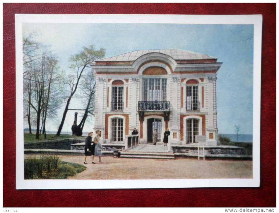 Pavilion Hermitage - Petrodvorets  - 1961 - Russia USSR - unused - JH Postcards