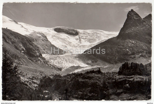 Hotel de Bricolla - Glacier de Ferpecle - 9400 - Switzerland - old postcard - old postcard - used - JH Postcards