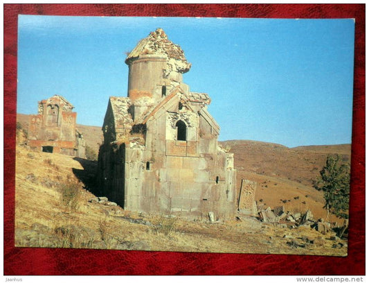 Monastery Tsahatskar, 10th-11th centuries  - 1985 - Armenia - USSR - unused - JH Postcards