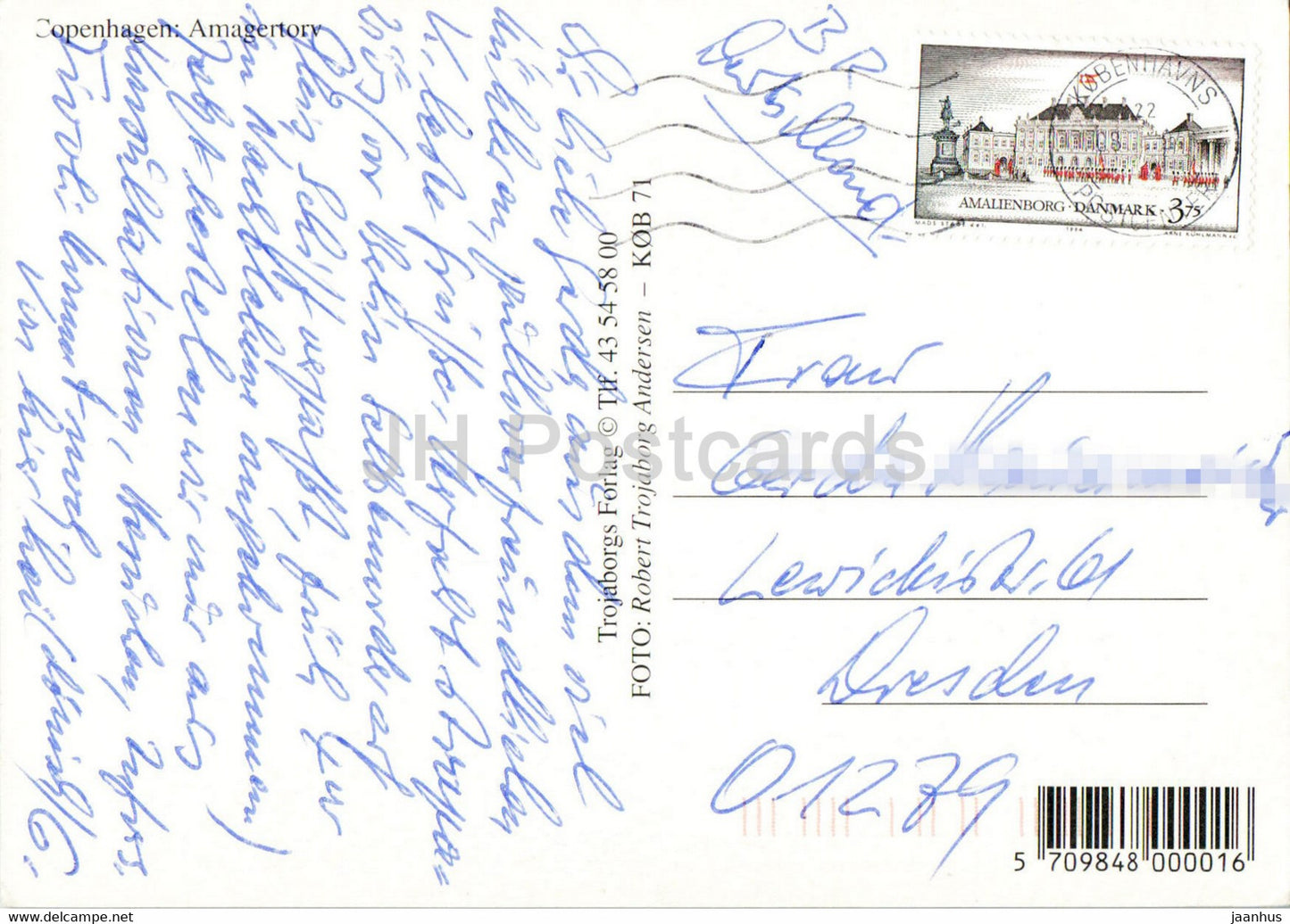 Kopenhagen – Amagertorv – Dänemark – gebraucht