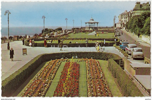 Folkestone - Leas and Bandstand - cars - PT4151 - 1985 - United Kingdom - England- used - JH Postcards