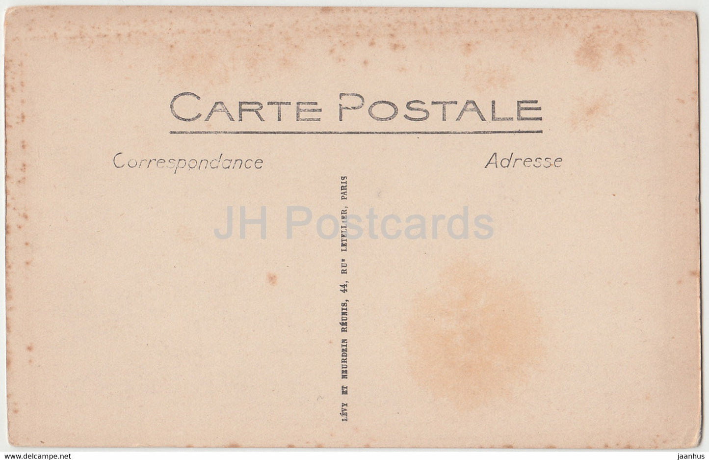 Route de Luz a Gavarnie – Le Chaos et Vue sur la Faussa breche et le Taillon – 77 – alte Postkarte – Frankreich – unbenutzt