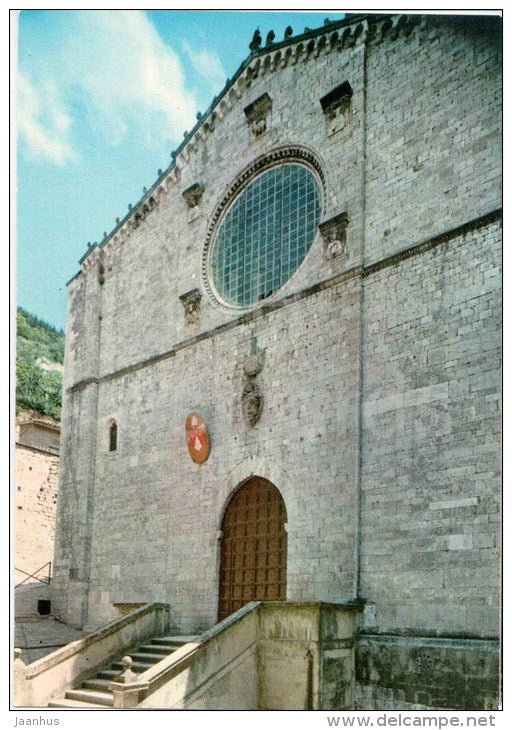 La Cattedrale - cathedral - Gubbio - Perugia - Umbria - 43589 - Italia - Italy - unused - JH Postcards