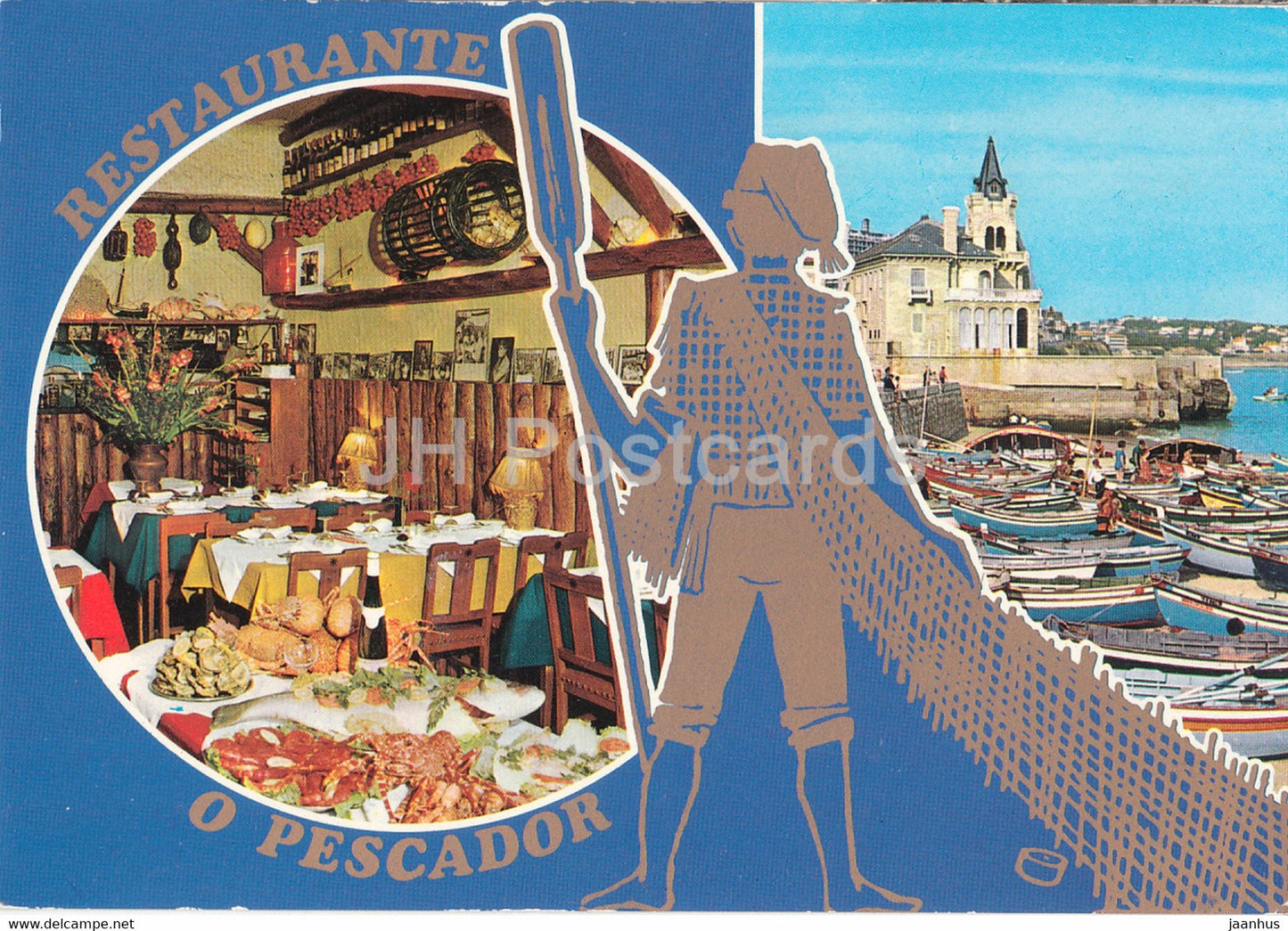 Restaurante o Pescador - Viveiros Proprios - Fish Restaurant - Proper Vivarium Shell Fish - Portugal - unused - JH Postcards