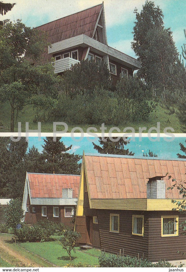 Elva - Peedumae cottages - 1989 - Estonia USSR - unused - JH Postcards