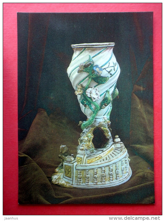 A Vase , Chr. Fick earthenware manufactory , 1772-1782 - Tallinn - 1988 - Estonia USSR - unused - JH Postcards