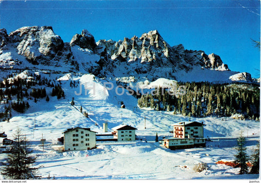 Passo Monte Croce Comelico - Gruppo Popera - Cima Colesei - Pala Popera - Cima Undici - 157 - Italy - used - JH Postcards