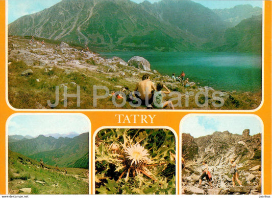 Tatry - Tatras - Staw Gasienicowy - Miedziane - multiview - Poland - unused - JH Postcards