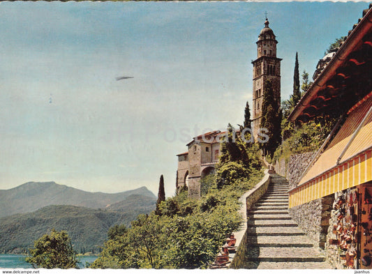 Il Ticino Pittoresco - Morcote - Lago di Lugano - 5386 - 1970 - Switzerland - used - JH Postcards