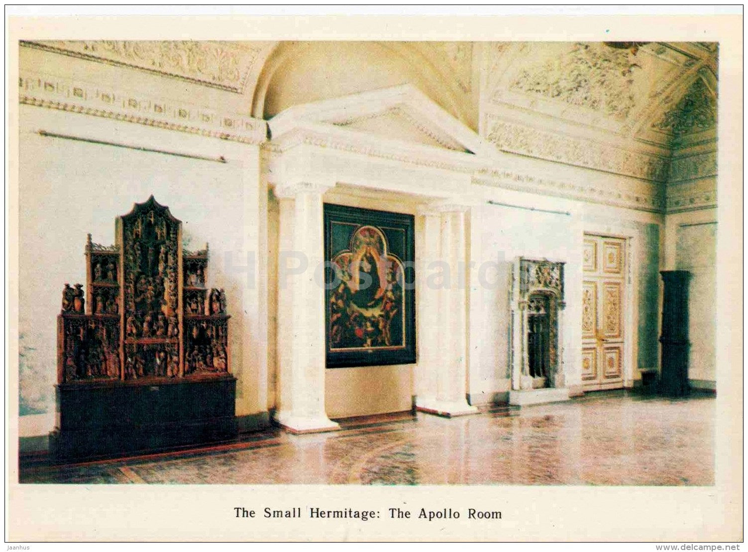 The Apollo Room - The large Hermitage - Leningrad - St. Petersburg - 1979 - Russia USSR - unused - JH Postcards