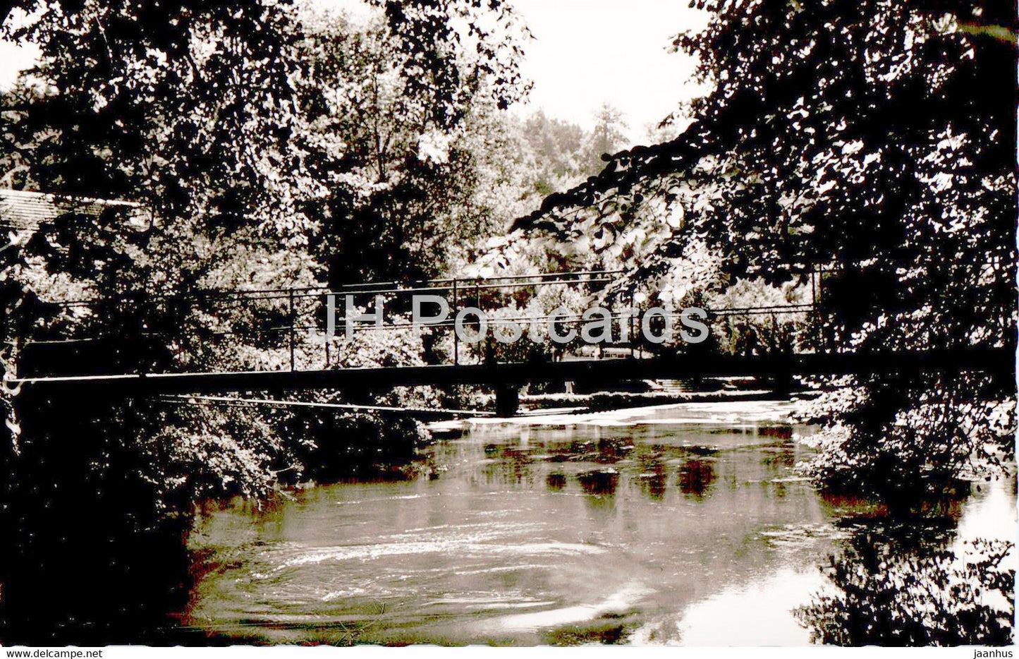 Aach - Aachquelle - old postcard - Germany - unused - JH Postcards