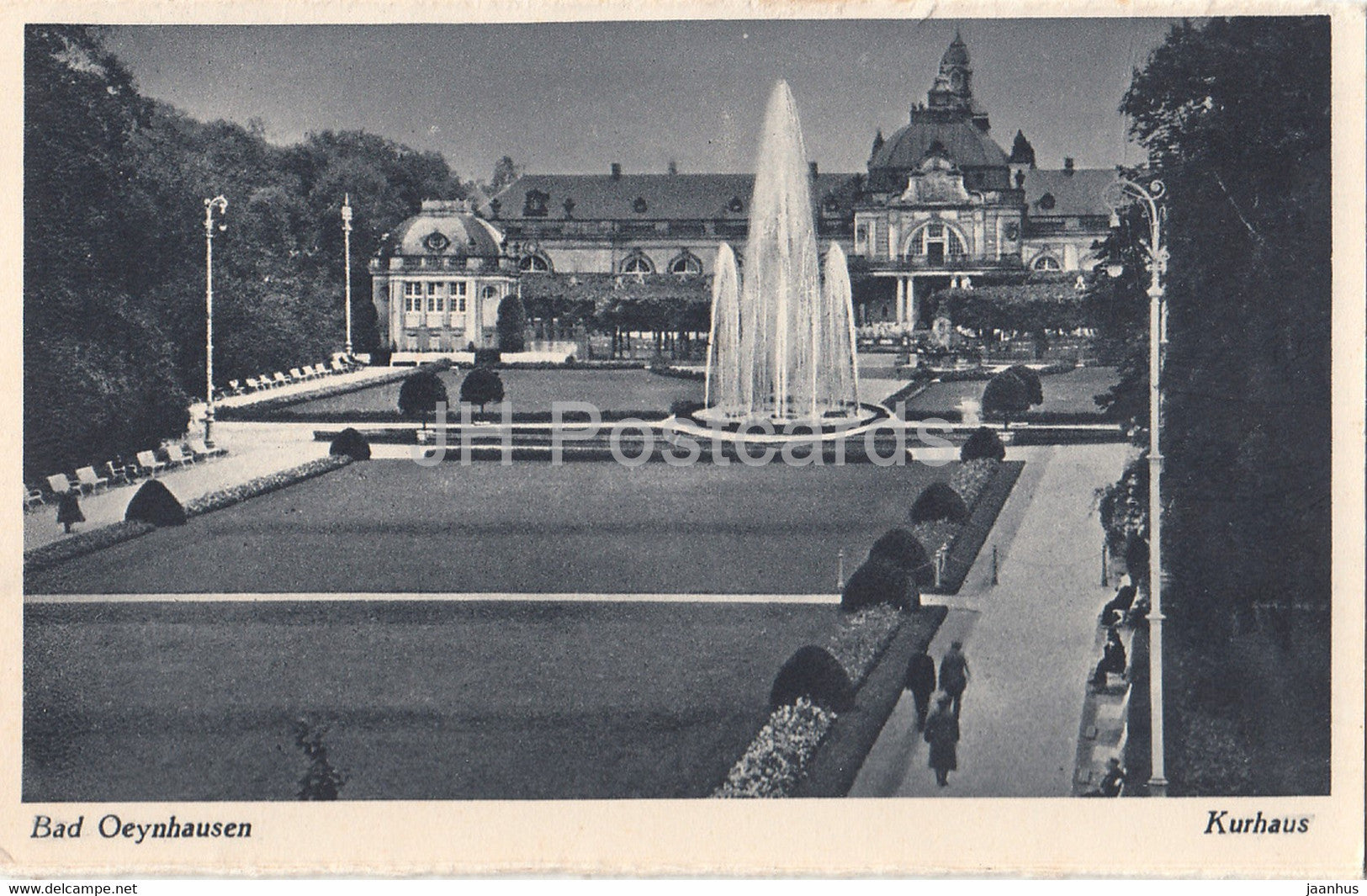Bad Oeynhausen - Kurhaus - 8599 - old postcard - Germany - unused - JH Postcards