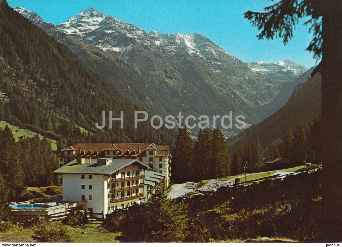 Tenigerbad - Graubunden mit Piz Cavel und Piz Terri - 6883 - Switzerland - used - JH Postcards
