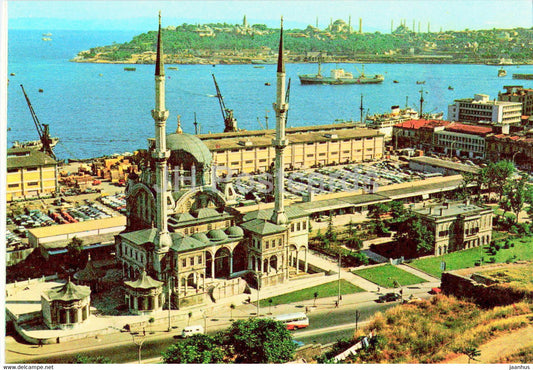 Istanbul - The Mosque of Nusretiye - The Harbour and the point of Seraglio - Turkey - unused - JH Postcards