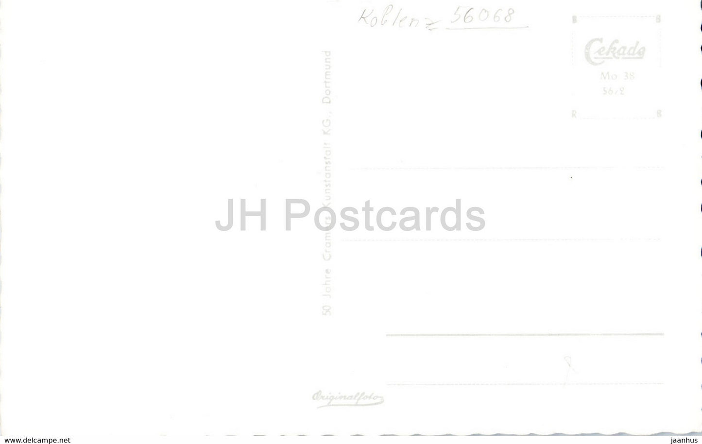 Moselland - Weinland - Sonnenland - old postcard - Germany - unused