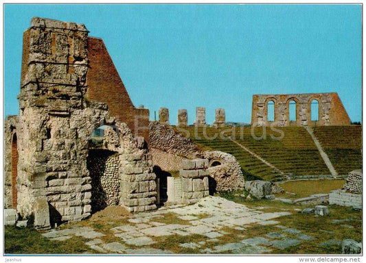 Teatro Romano - Roman Theatre - Gubbio - Perugia - Umbria - 21988 - Italia - Italy - unused - JH Postcards