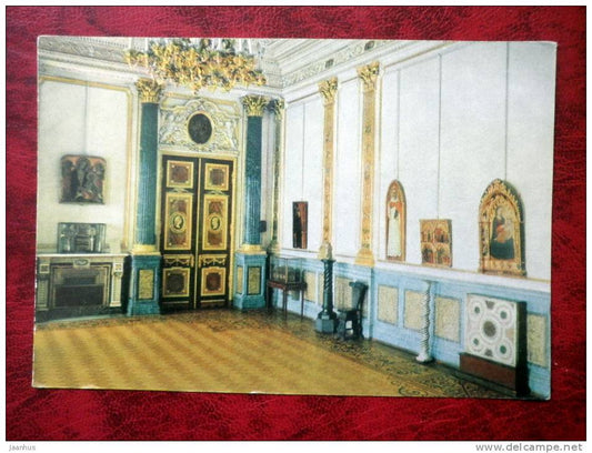 Leningrad - St. Petersburg - Old Hermitage. A Hall_I - 1968 - Russia - USSR - unused - JH Postcards
