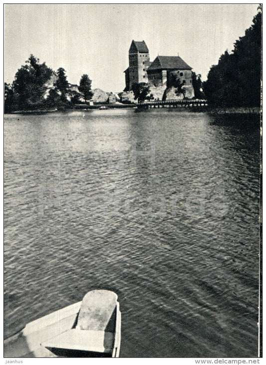 Trakai castle - Lithuania USSR - unused - JH Postcards