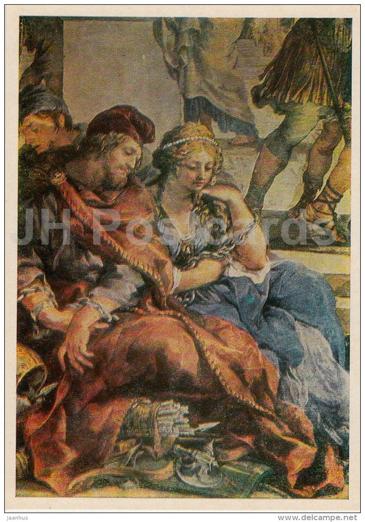 painting  by Pietro da Cortona - Bronze Age - Italian art - 1973 - Russia USSR - unused - JH Postcards