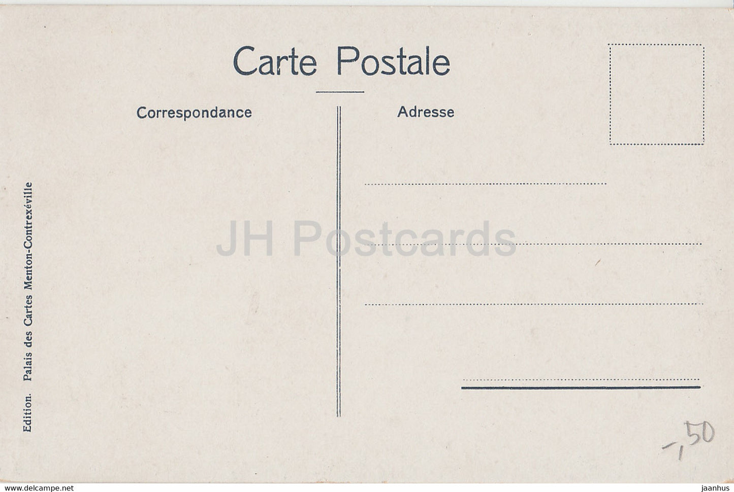 Menton - Un Oranger - 74 - alte Postkarte - Frankreich - unbenutzt