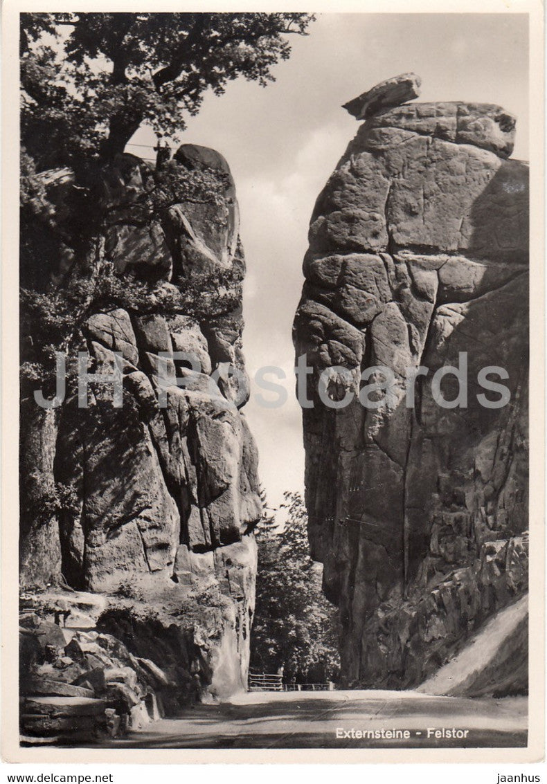 Externsteine - Felstor - Germany - unused - JH Postcards