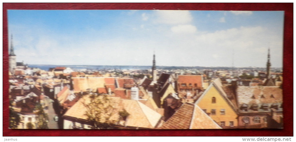 A General View - Tallinn - 1967 - Estonia USSR - unused - JH Postcards