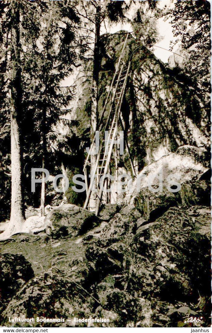 Luftkurort Bodenmais - Riederinfelsen - 1961 - Germany - used - JH Postcards